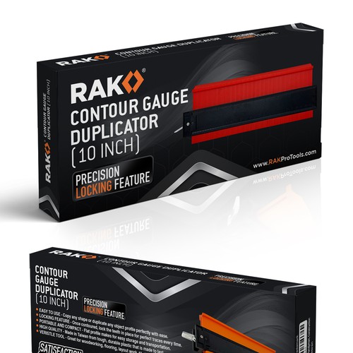 Design eye catching box packaging for RAK Pro Tools Design by C7Z