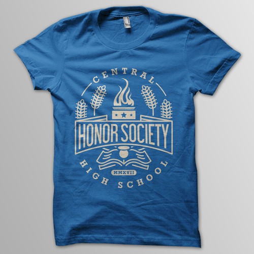 High School Honor Society T-shirt for www.imagemarket.com デザイン by appleART™