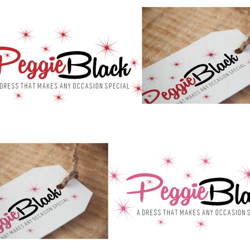 Create a captivating pinup logo design with a twist for Peggie Black Design by Maya984