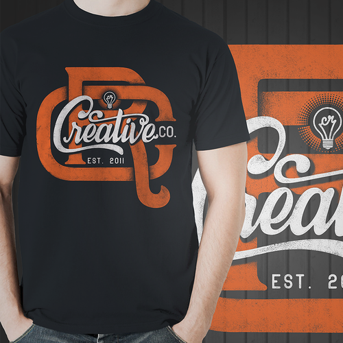 Create a Vintage T-Shirt Design for a Marketing Company Design by Affan2fly