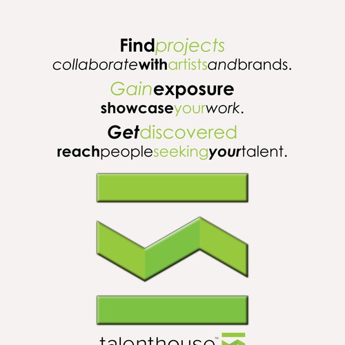 Designs Designers Get Creative! Flyer for Talenthouse... Print or