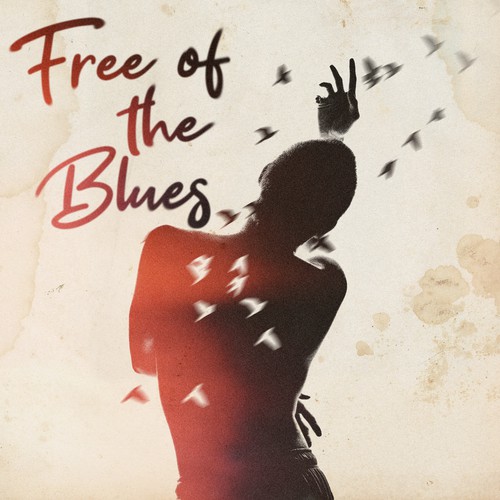 One Panel Album cover for a single salsa song - Free of the Bues Design by umbertino