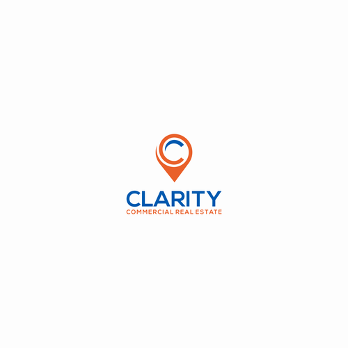 Logo + Brand Guide for Clarity Commercial Real Estate Design by Ronaldy