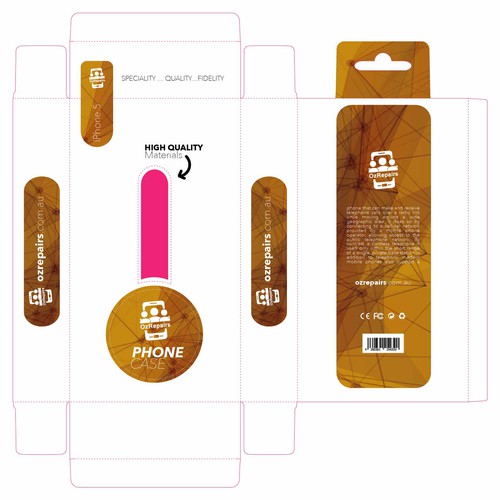 Phone case Retails Packaging Design by Mahmoud Shahin