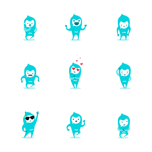 Design di Create a Mascot for a personal sharing app di -Saga-