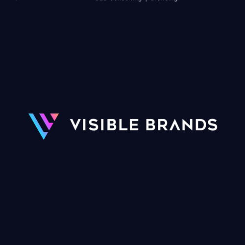 Sleek innovative brand for a marketing company focused on "Visibility" Design by Sleigh Visual