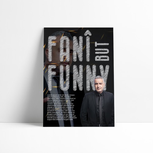 Poster design for Stand up Show Design by JanuX™