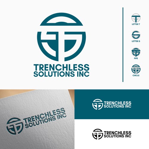Trenchless Construction logo Design by Zzoe Iggi