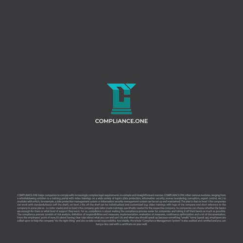 Logo for Legal Tech Compliance Platform Design by Hendraku™