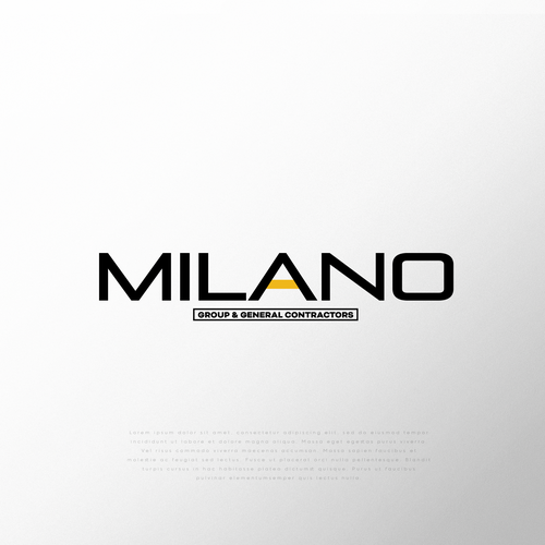 Milano Group logo refresh/modification Design by Michael San Diego CA