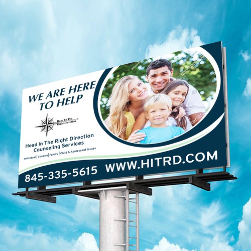 Therapy billboard Design by Sketch Media™