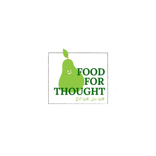 Fresh, Playful Island-Inspired Logo for Food For Thought – Organic Café & Market in the Florida Keys Design by m210297