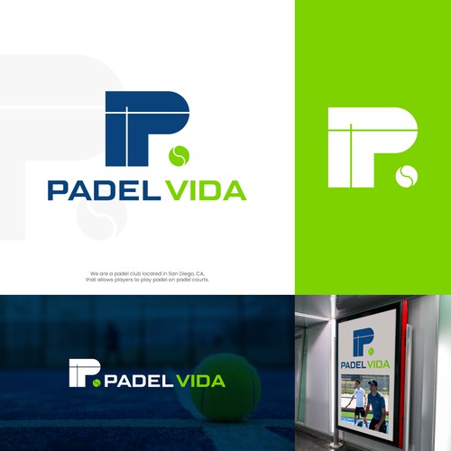 Design a fresh and memorable logo for a cutting edge Padel club in San Diego. Design by cleverley23