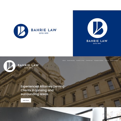 Need Modern, professional, and eyecatching logo for Personal injury/disability law firm Design by BlueFish D&D