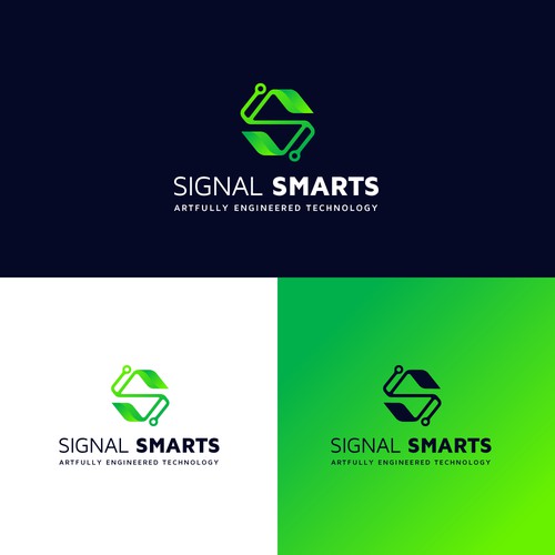 Design a Modern, Geometric Logo for Signal Smarts: We are Network and Wireless Technology Artists!! Design réalisé par cs_branding