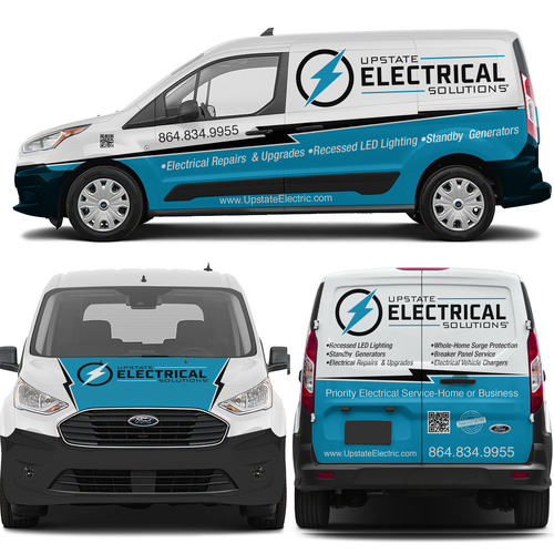 Upstate Electrical Wrap Design by theANUNGs