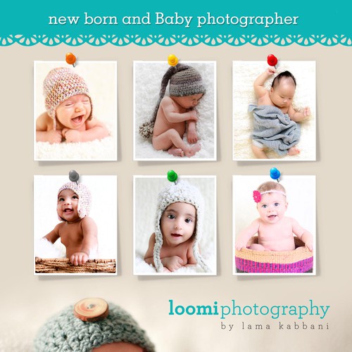 Loomi Photography needs a new postcard or flyer Design by Najmi