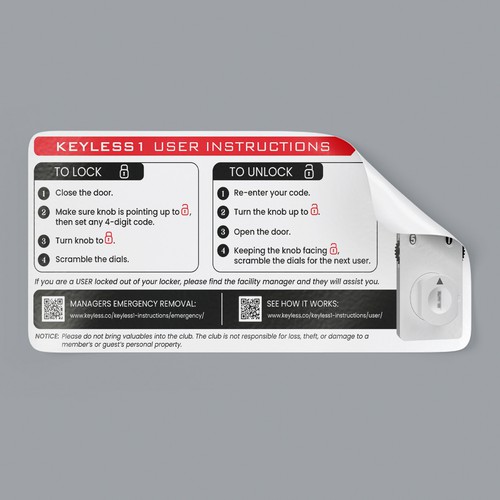 User Instructions for technology item Design by JanuX™