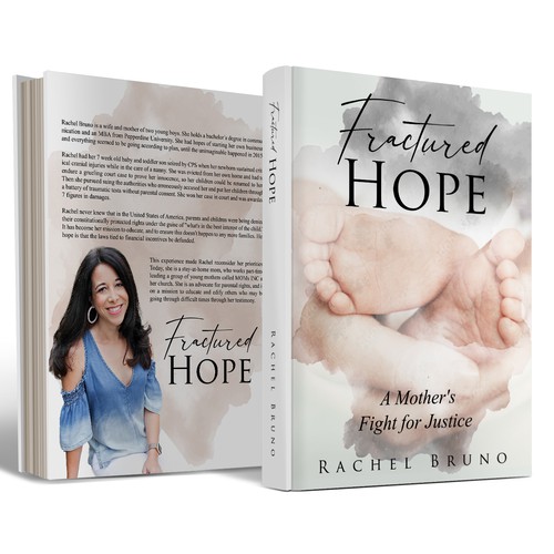 Fractured Hope Book cover Design by Iva23
