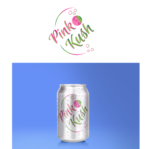 Pink Kush, the future Coca Cola of marijuana culture. Design by sv_dsgn