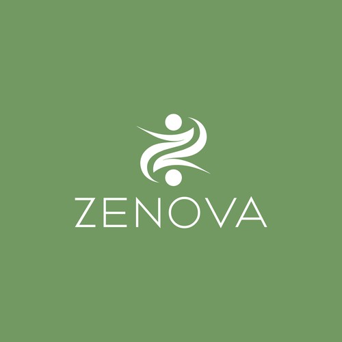 Zenova Logo: Revolutionary suite of health and wellness mobile apps Design by innovasyon