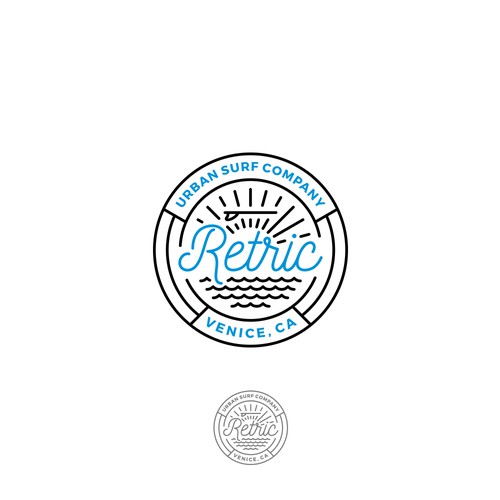Design di Create an engaging logo for a new surf/snow company based in Venice, CA di Frantic Disorder