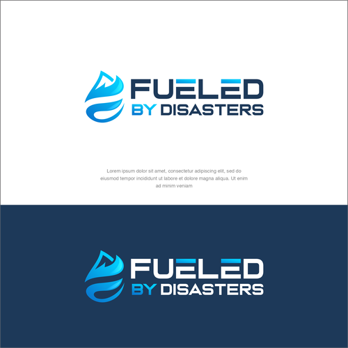 Logo for social media presence in disaster restoration market Design by Elesense