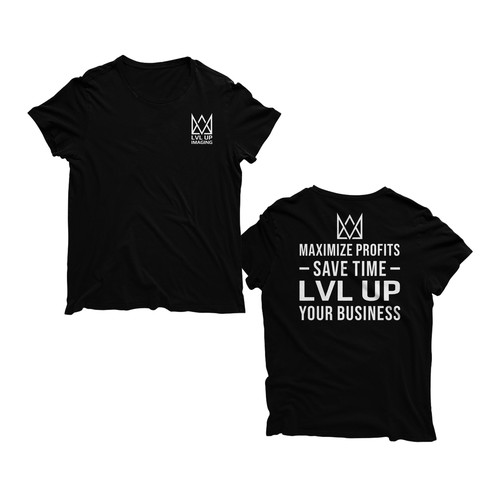 New Shirt Design for LVL Up Imaging Design réalisé par -Diamond Head-