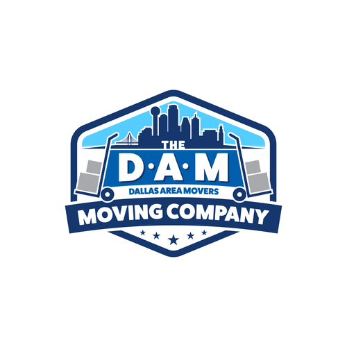 Design a fun, high-quality logo for The DAM Moving Company-ontwerp door jagokandank