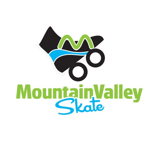 Roller Skating Rink Logo ** NOT SKATE BOARDS ** Diseño de jordandes