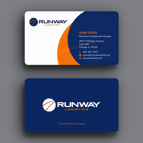 Design di Runway Logistics Business Card di Xclusive16