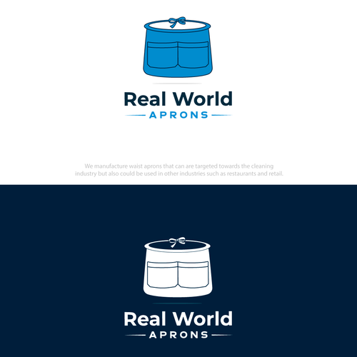 Real World Aprons Logo Design by QuickCrea™