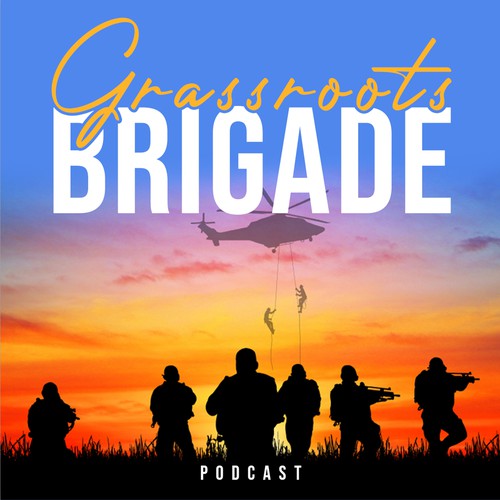 Cover Art for Military Veteran Podcast Design by The Cloud Digital