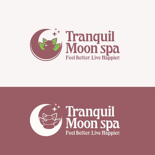 We want a peaceful, colorful design with flowers and a crescent moon Design by CliffKer