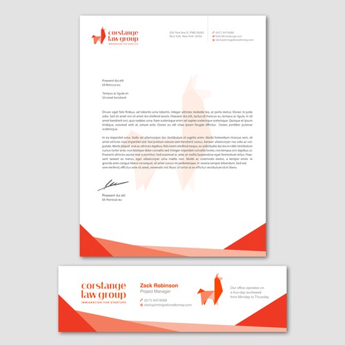 Stationery contest entry by CurveSky™ ☑️