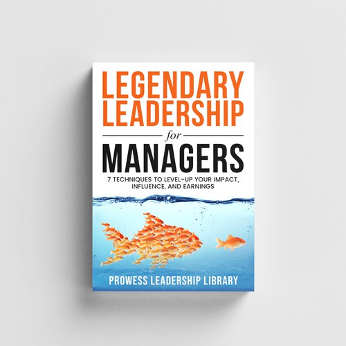 Design a Captivating Book Cover for a Leadership Skills Book for Managers Design by AIMVISION