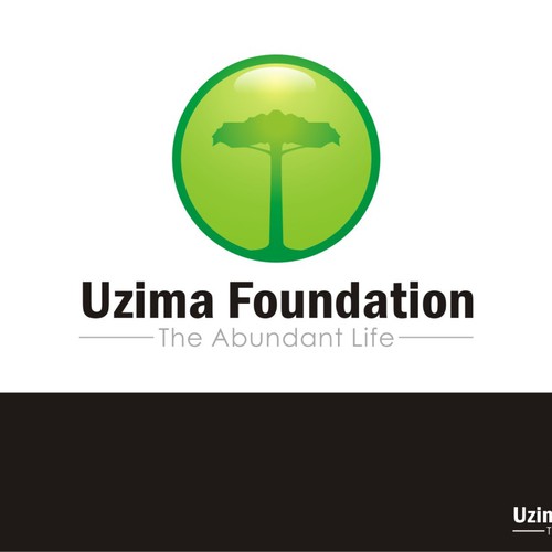 Cool, energetic, youthful logo for Uzima Foundation Design by Hans'steward