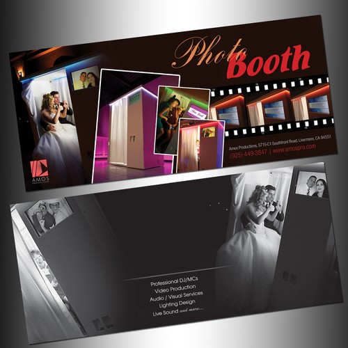 New PhotoBooth Rack Card | Postcard, flyer or print contest