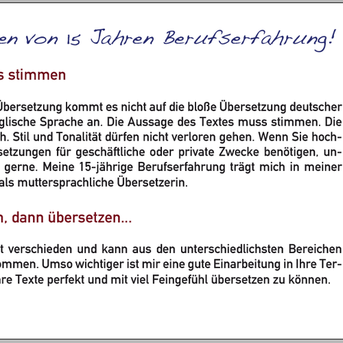 Postcard, flyer or print contest entry by Tante Emmy