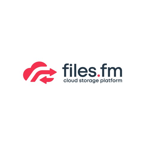 Files.fm logo and brand refresh for cloud storage platform Design by Omniverse™