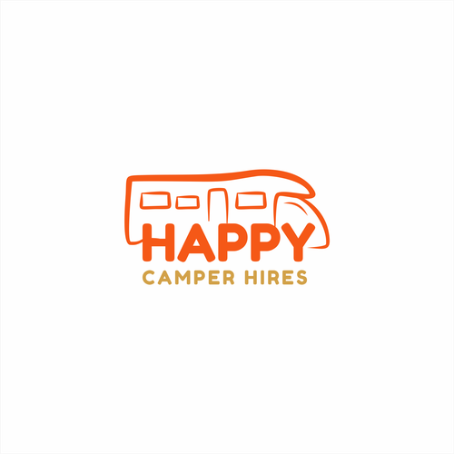 We need a happy feel logo design for our camper hire business (dont Design réalisé par Sergey_ZV