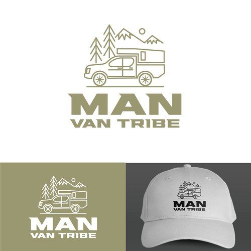 Create a Kick-A$$ Logo Design for a Man Van Tribe Community! Go Wild!!! Diseño de Imperium Studio ✪