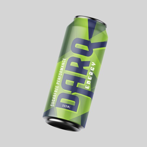 Create a unique Design for a sugar free Energy Drink Can! Design von rakaruaan