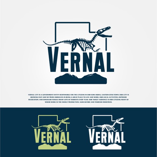 Vernal City seeking community-defining logo our residents can be proud of for generations Design by adityabeny