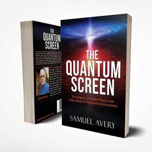 Book Cover: Quantum Physics & Consciousenss Ontwerp door devstudio