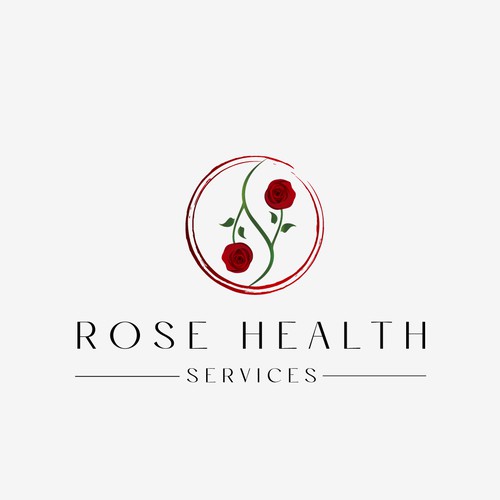 Design a classic and elegant rose logo for a health business Design by smartsolutions