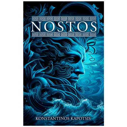 I want the charm of the sea and myths on a book cover Design by Ace Silva