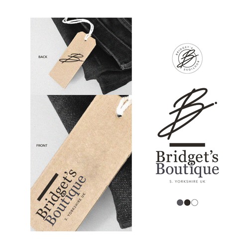 Bridget s boutique Logo design contest 99designs