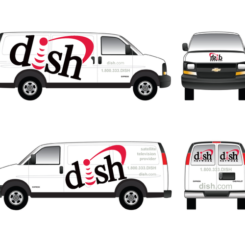 4TStudioさんのV&S 002 ~ REDESIGN THE DISH NETWORK INSTALLATION FLEETデザイン