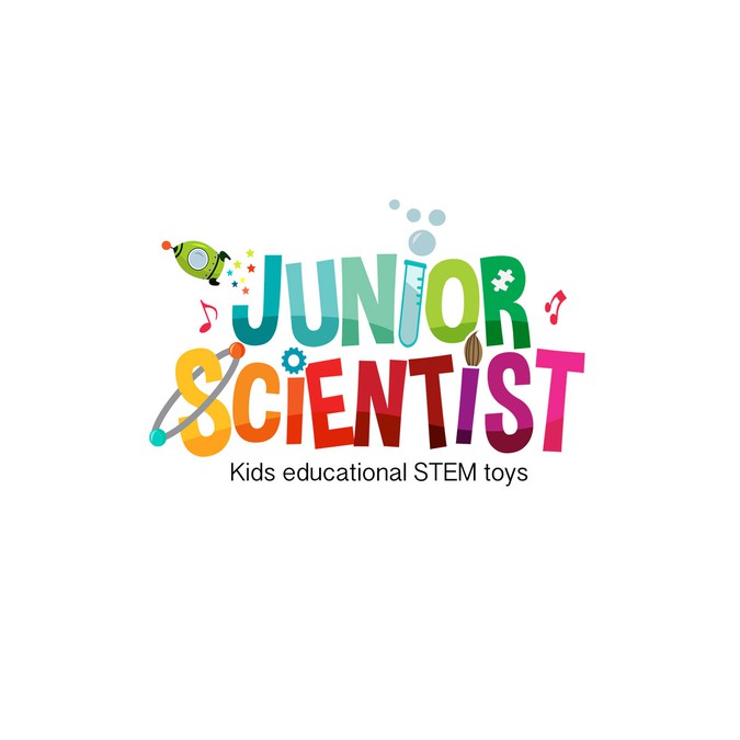 Design a logo for Junior Scientist, an educational and STEM toy company ...